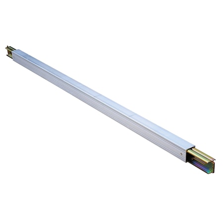 Vestil 96" Aluminum E-Track Extension, Silver EB-96